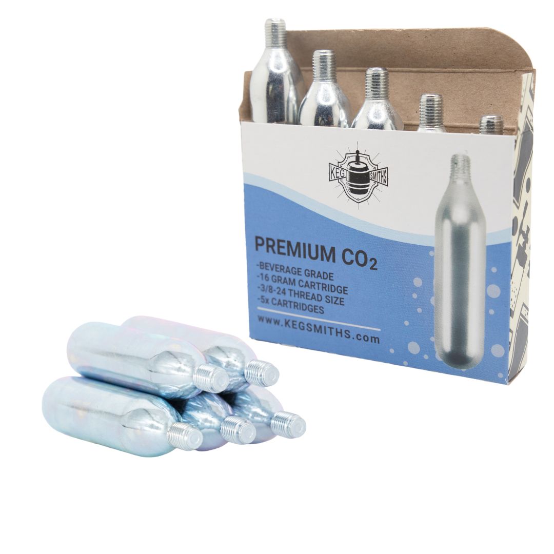 Beverage Grade CO2 Cartridges Threaded