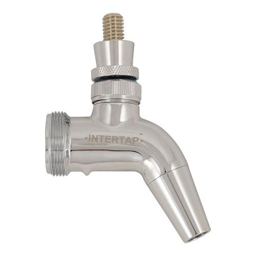 Intertap chrome faucet - Keg Smiths - Premium Draft Kegs & Accessories